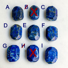 Load image into Gallery viewer, 9 blue lapis lazuli stones on a light background