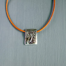 Load image into Gallery viewer, Weeping Willow Tree Slide Pendant Necklace, Made to Order