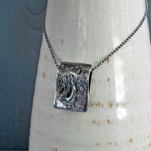 Load image into Gallery viewer, Weeping Willow Tree Slide Pendant Necklace, Made to Order