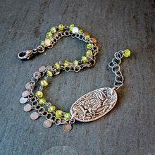 Load image into Gallery viewer, Detail of back of bracelet charm