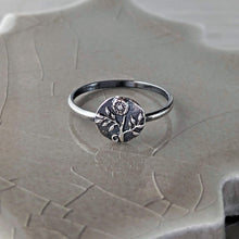 Load image into Gallery viewer, Sterling Silver Morning Glory Ring