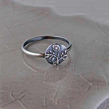 Load image into Gallery viewer, Sterling Silver Morning Glory Ring