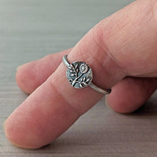 Load image into Gallery viewer, Sterling Silver Morning Glory Ring