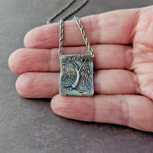 Load image into Gallery viewer, Weeping Willow Tree Slide Pendant Necklace, Made to Order
