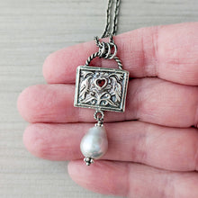 Load image into Gallery viewer, Twin Birds Devotional Talisman Necklace