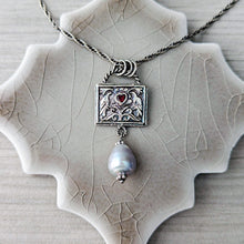 Load image into Gallery viewer, Twin Birds Devotional Talisman Necklace