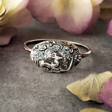 Load image into Gallery viewer, Sterling Silver Stag Ring