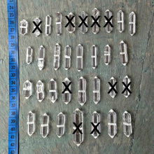 Load image into Gallery viewer, Intention Talisman Double Terminated Quartz Crystal Ring