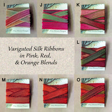 Load image into Gallery viewer, Bronze Tribal Mandala Silk Ribbon Wrap Bracelet