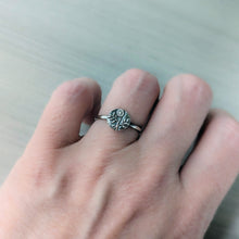 Load image into Gallery viewer, Sterling Silver Morning Glory Ring
