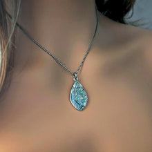 Load image into Gallery viewer, Sterling Silver and Peridot Talisman Pendant: The Jeweled Web
