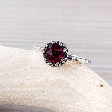 Load image into Gallery viewer, Vintage-Inspired Garnet Ring
