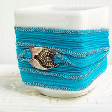 Load image into Gallery viewer, Silver Moroccan Inspired Wrap Bracelet
