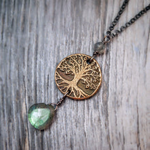 Load image into Gallery viewer, Dainty Tree Of Life Talisman Necklace
