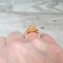 Load image into Gallery viewer, Wish Upon A Star Talisman Ring - One of a Kind - Size 7
