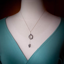 Load image into Gallery viewer, Mystic Topaz Tassel Lariat
